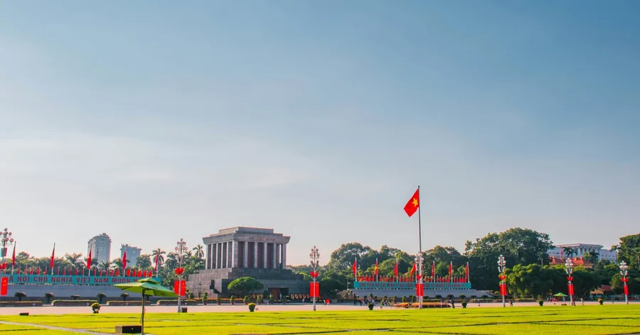 Ba Dinh Square National Day View — Ba Dinh Square