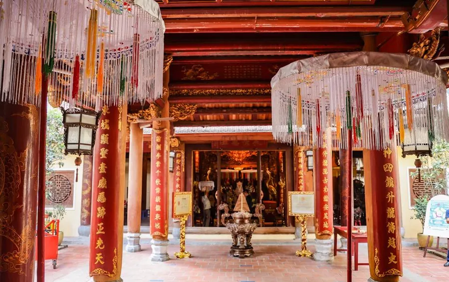 Bach Ma Temple Main Hall Interior — Bach Ma Temple