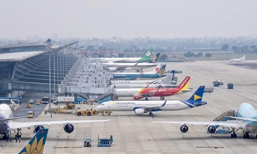 Noi Bai International Airport Aerial View — Noi Bai International Airport